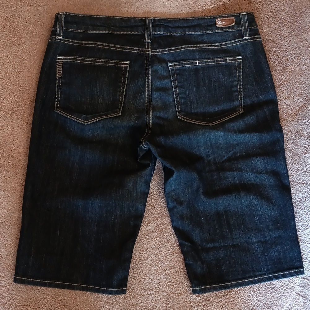 Paige Canyon Blue Jean Short. Sleek Versatile Design View 3